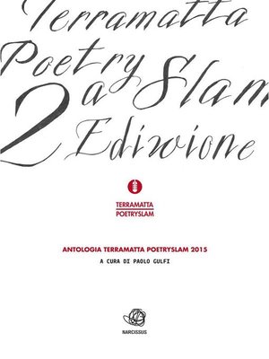 cover image of Antologia del TERRA MATTA Poetry Slam 2015